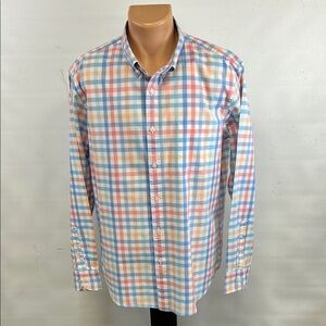 J. Crew long sleeve button down collar shirt.  XL
